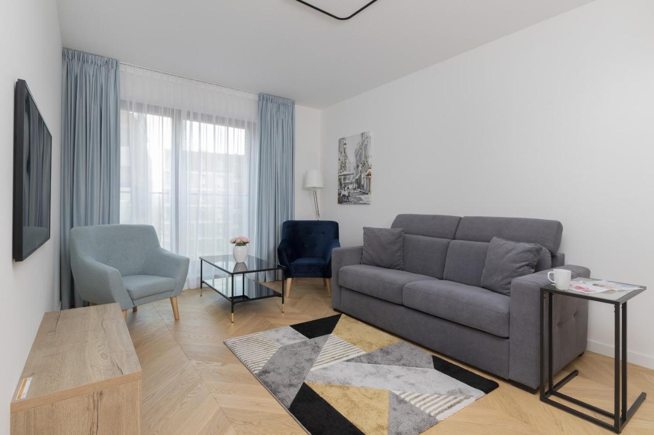 Warsaw Praga Okrzei Apartment By The River By Noclegi Renters ภายนอก รูปภาพ