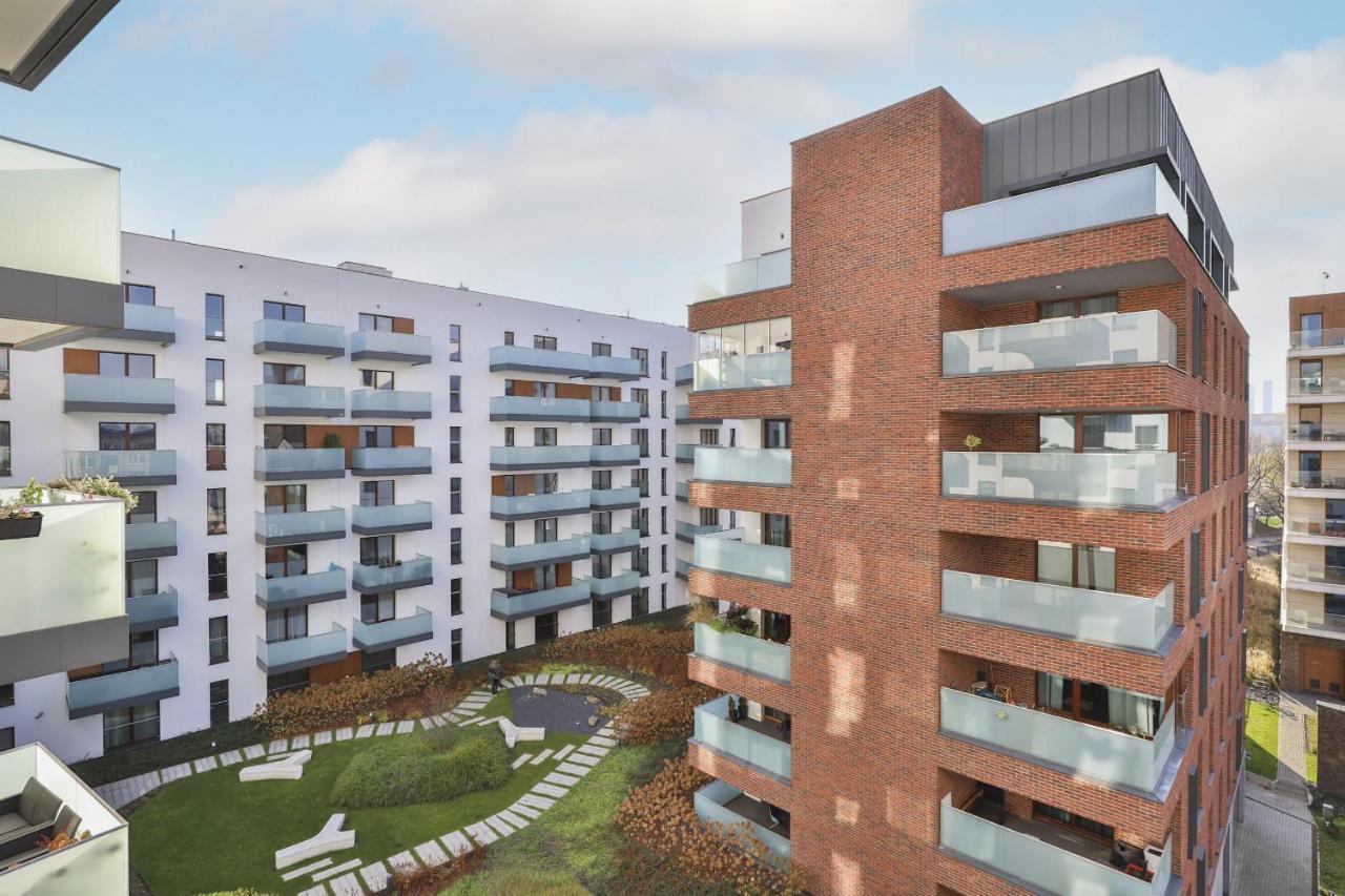 Warsaw Praga Okrzei Apartment By The River By Noclegi Renters ภายนอก รูปภาพ